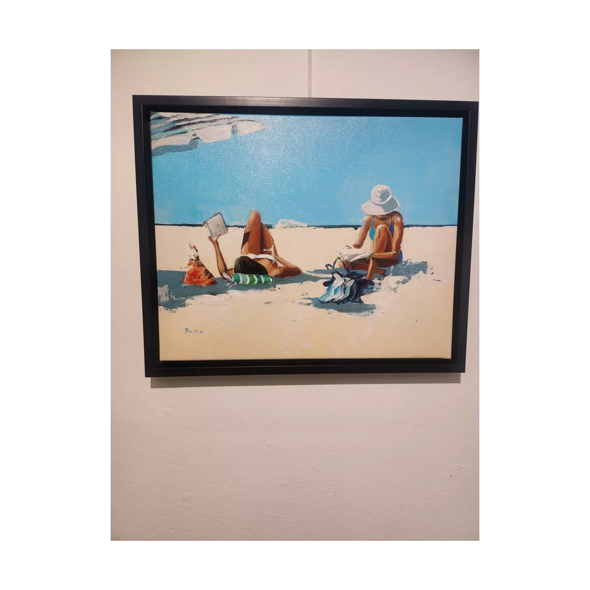 Tableau Filles sur la plage I 50x40