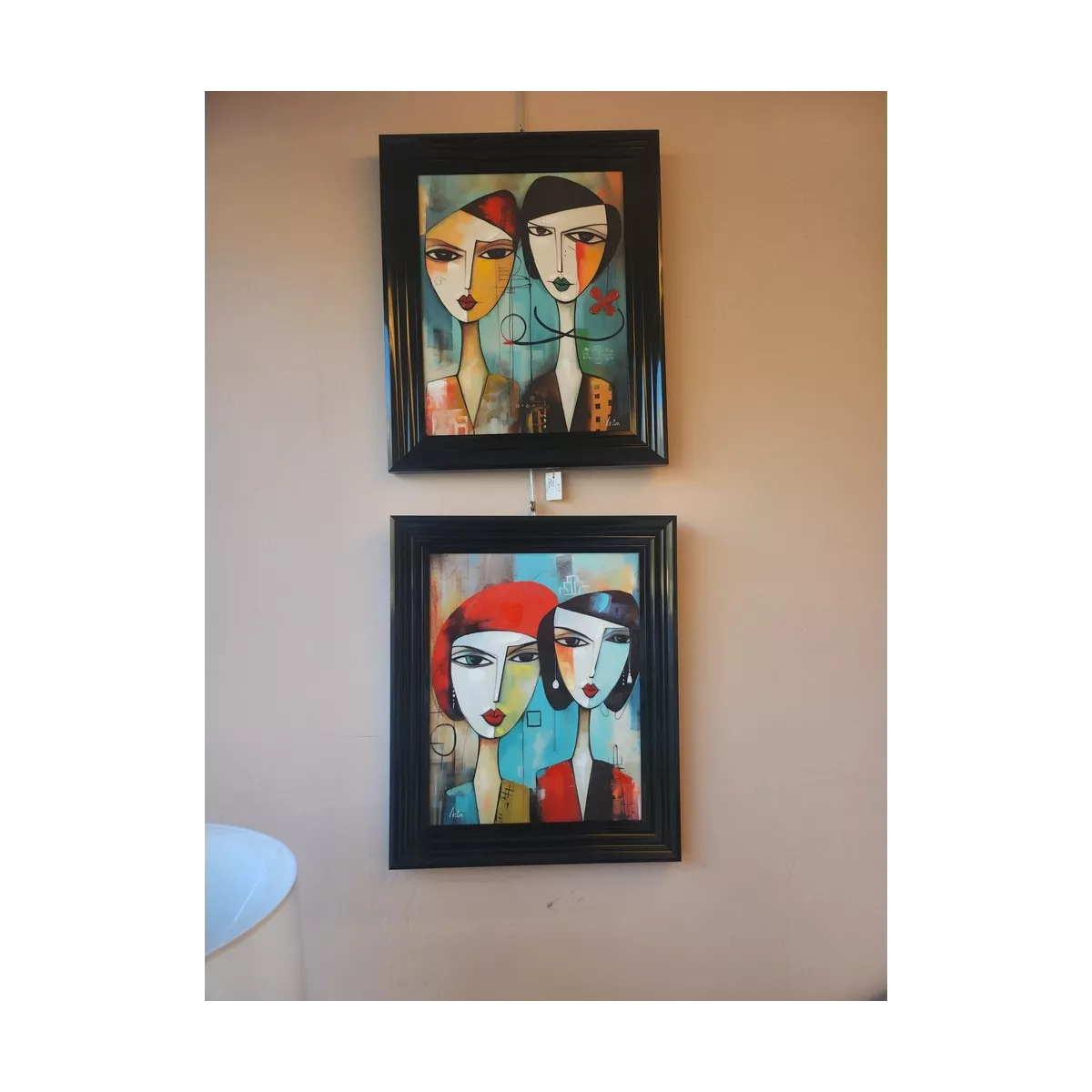 Tableau 2 Femmes Cubisme II 50x60