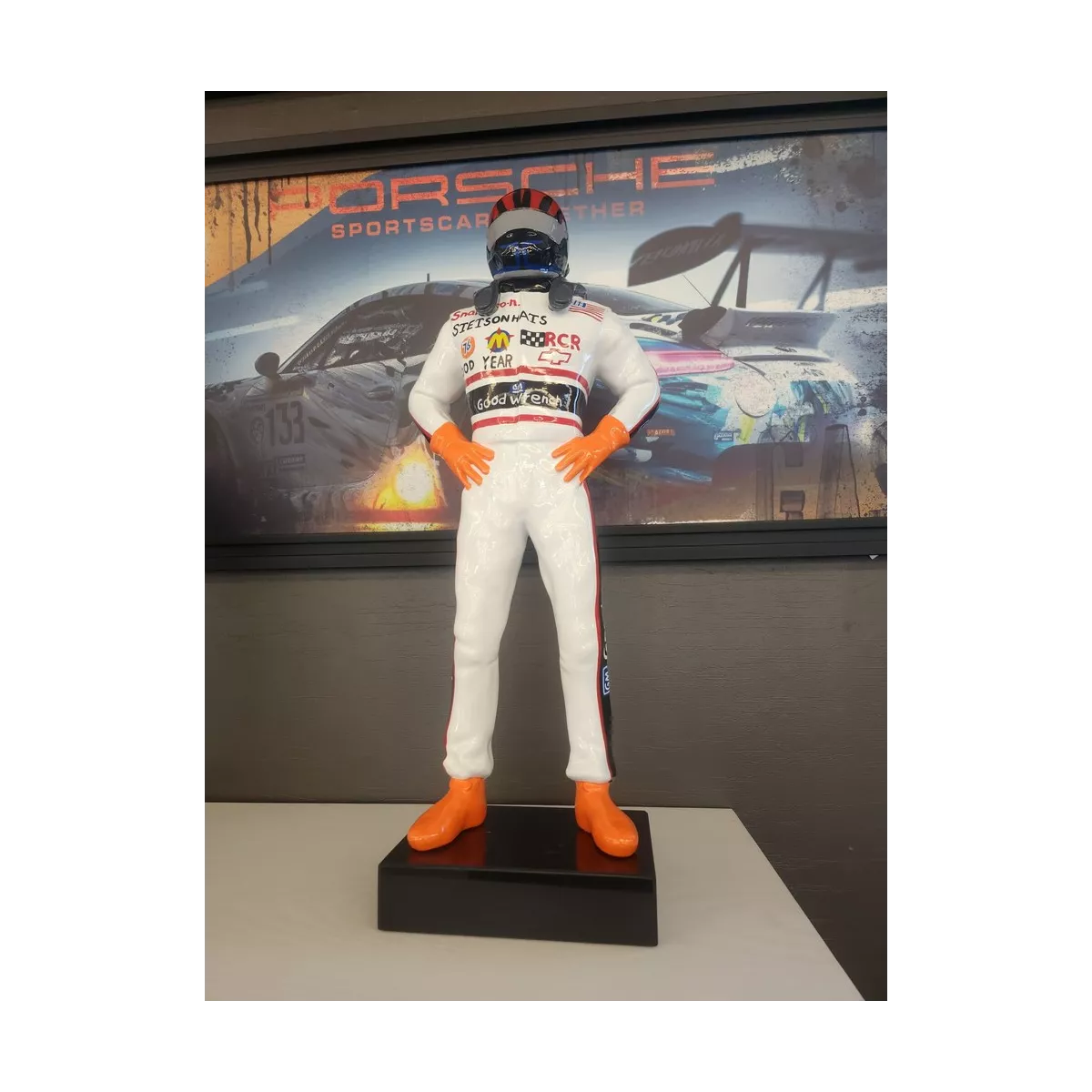 Statue Pilote de Formule 1 H.60