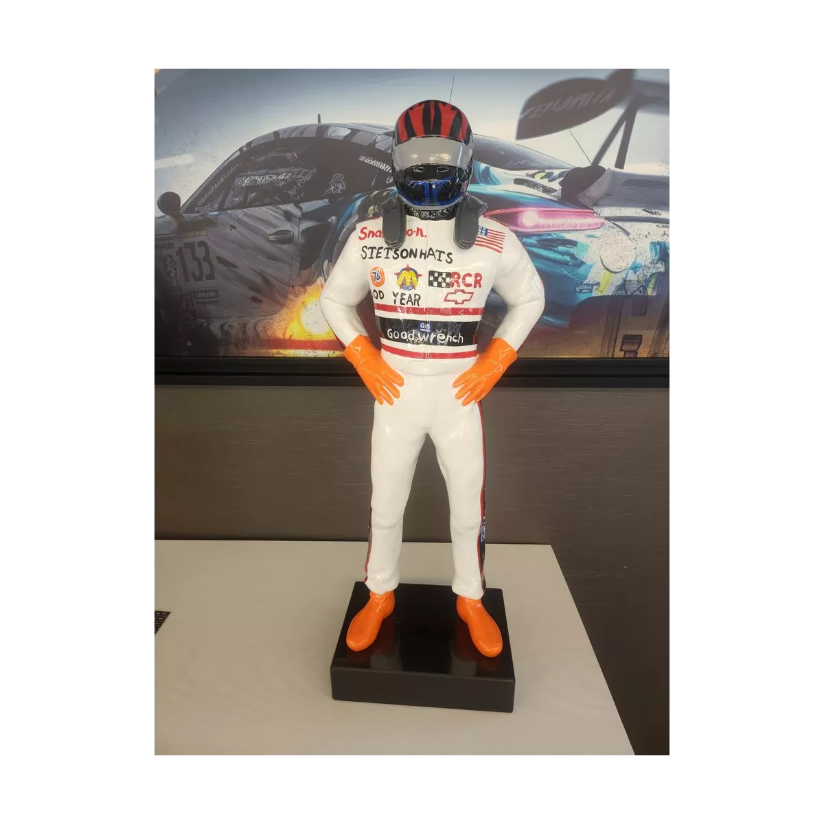 Statue Pilote de Formule 1 H.60