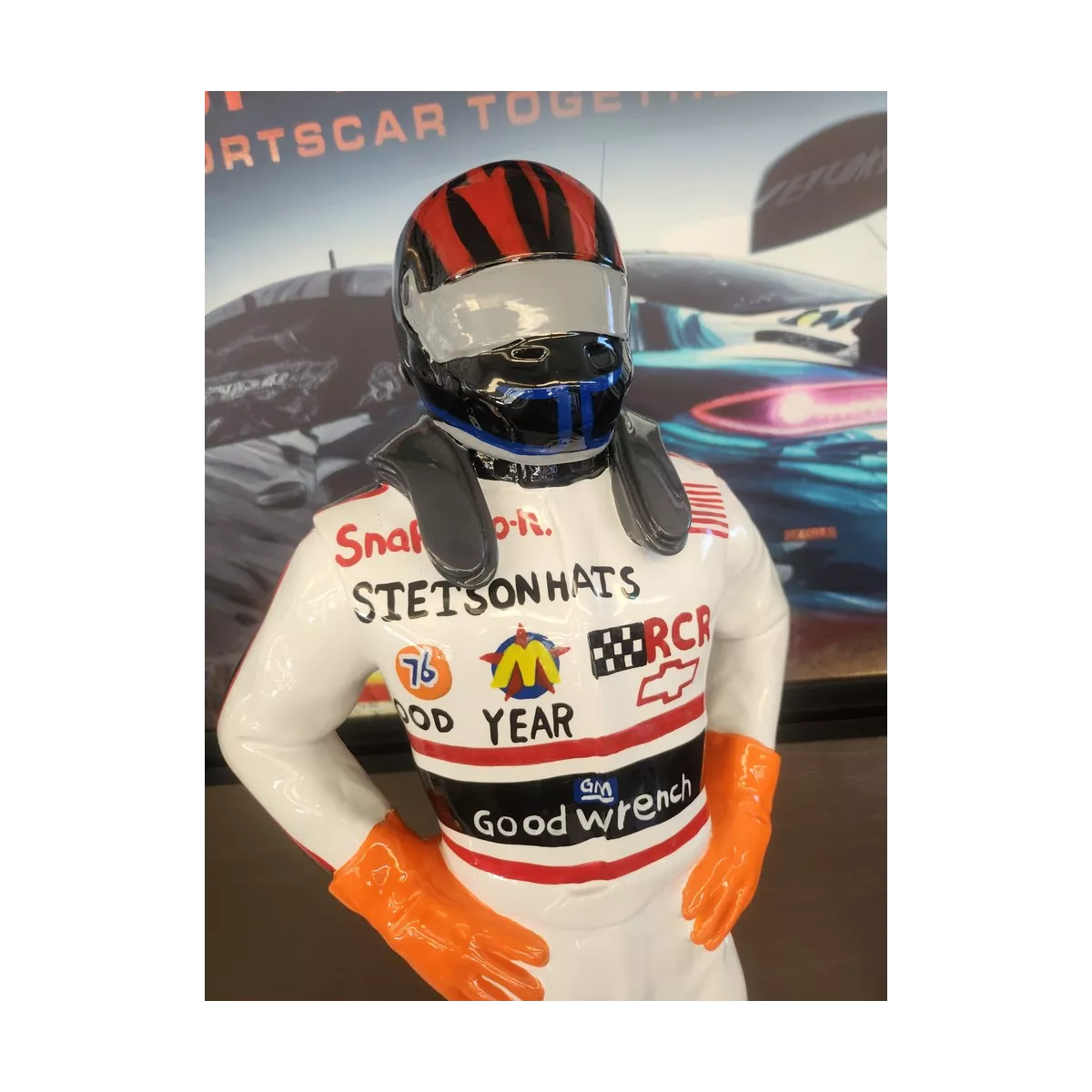 Statue Pilote de Formule 1 H.60