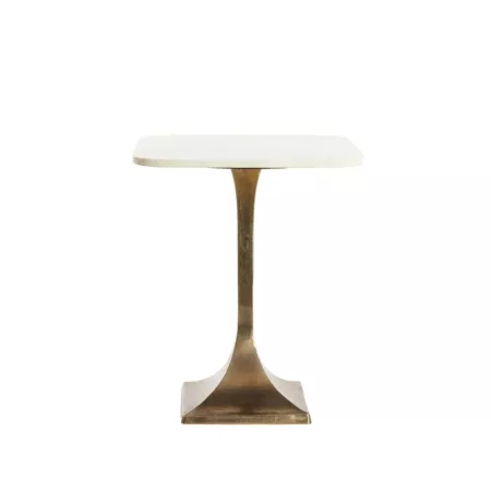 Table Basse Rickerd Carrée en Marbre