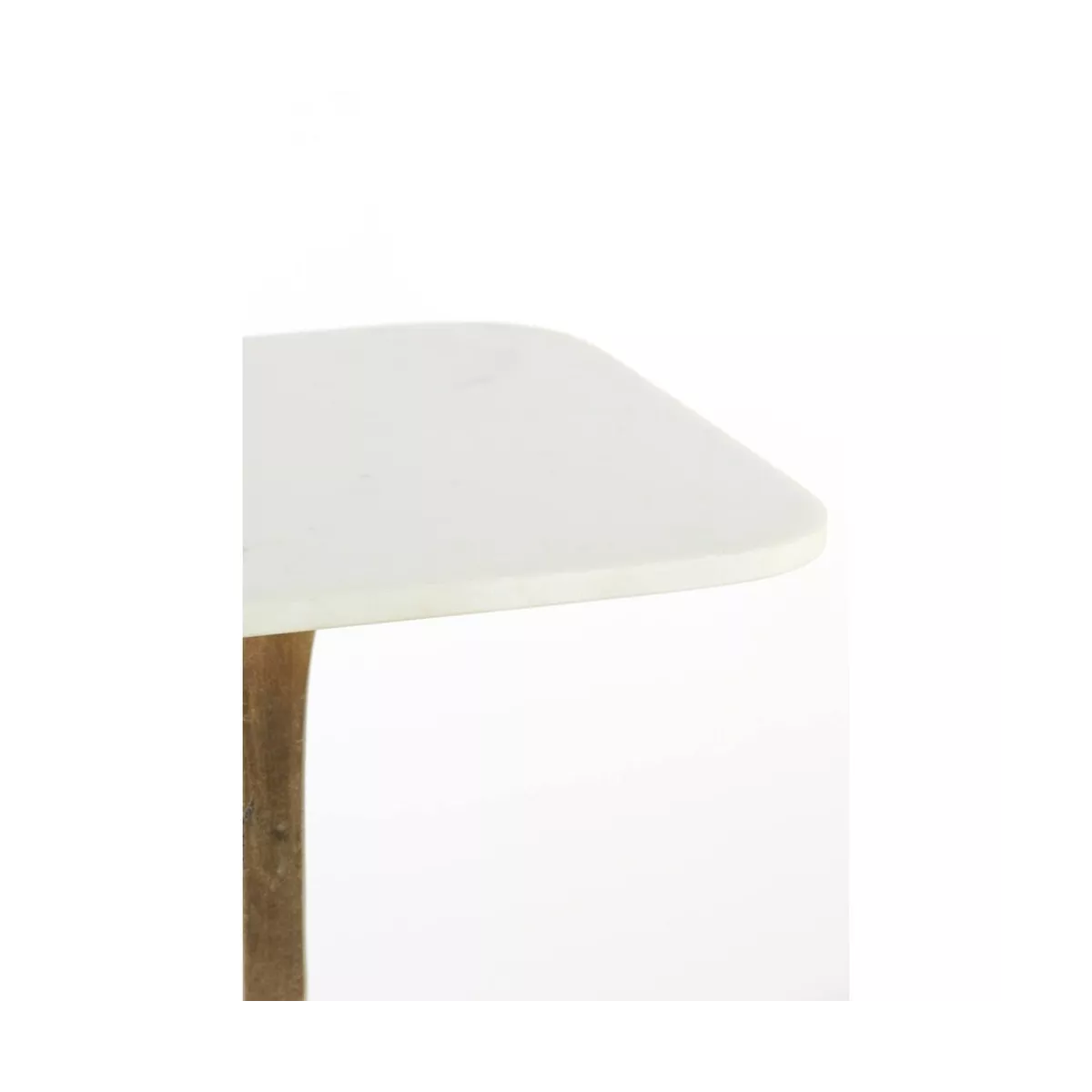 Table Basse Rickerd Carrée 45x45 en Marbre