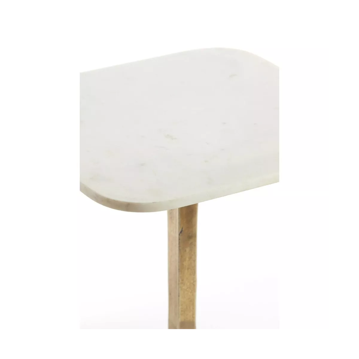 Table Basse Rickerd Carrée 45x45 en Marbre