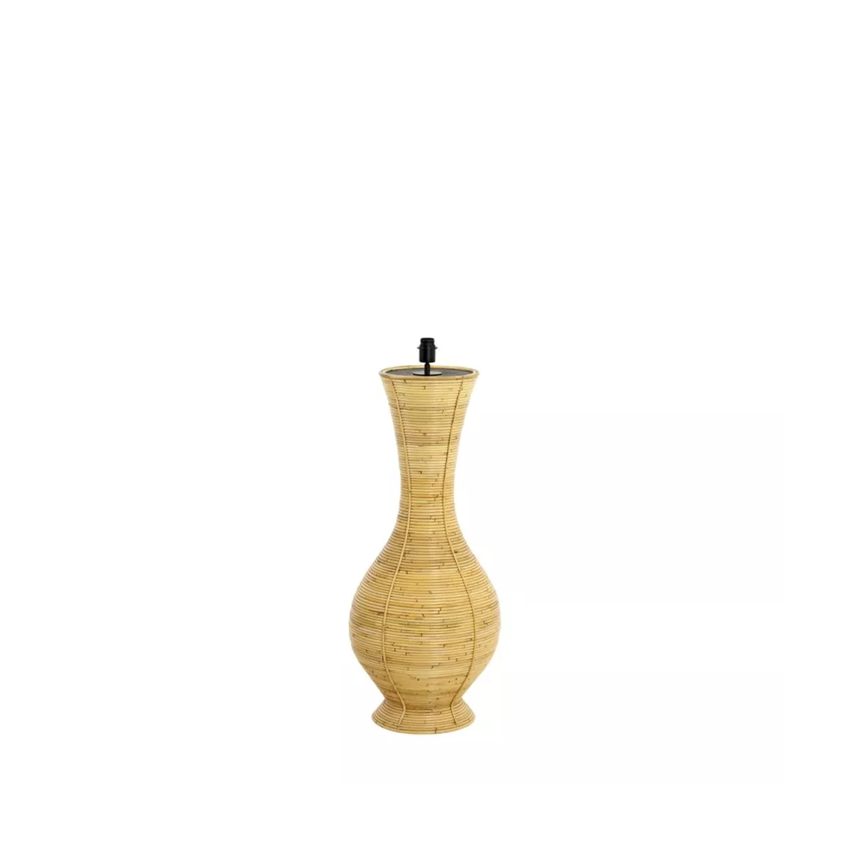 Lampe en Rotin Elancée h140