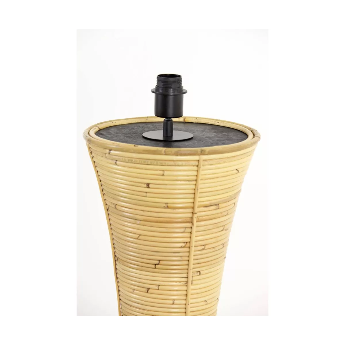 Lampe en Rotin Elancée h140