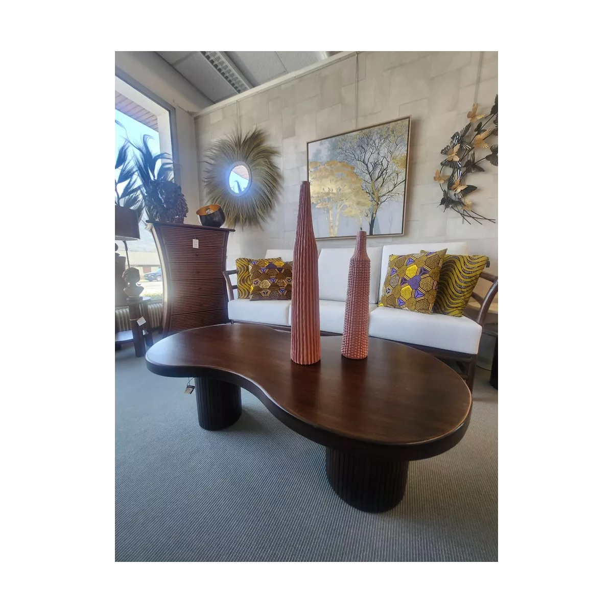 Vase Nampala Corail H.60cm