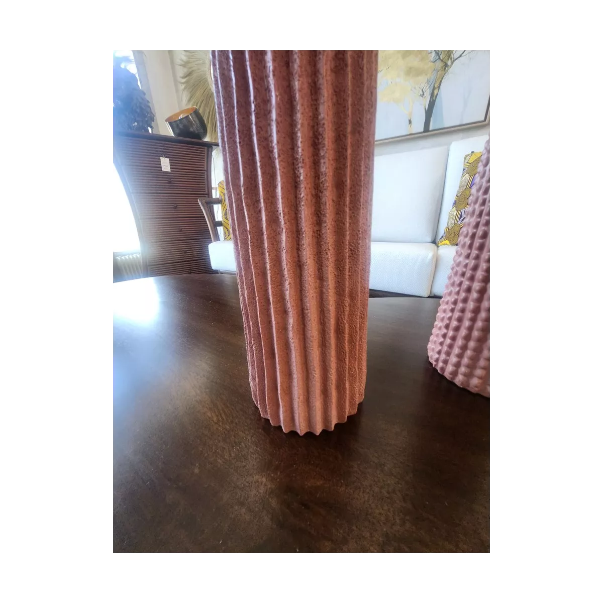 Vase Nampala Corail H.60cm