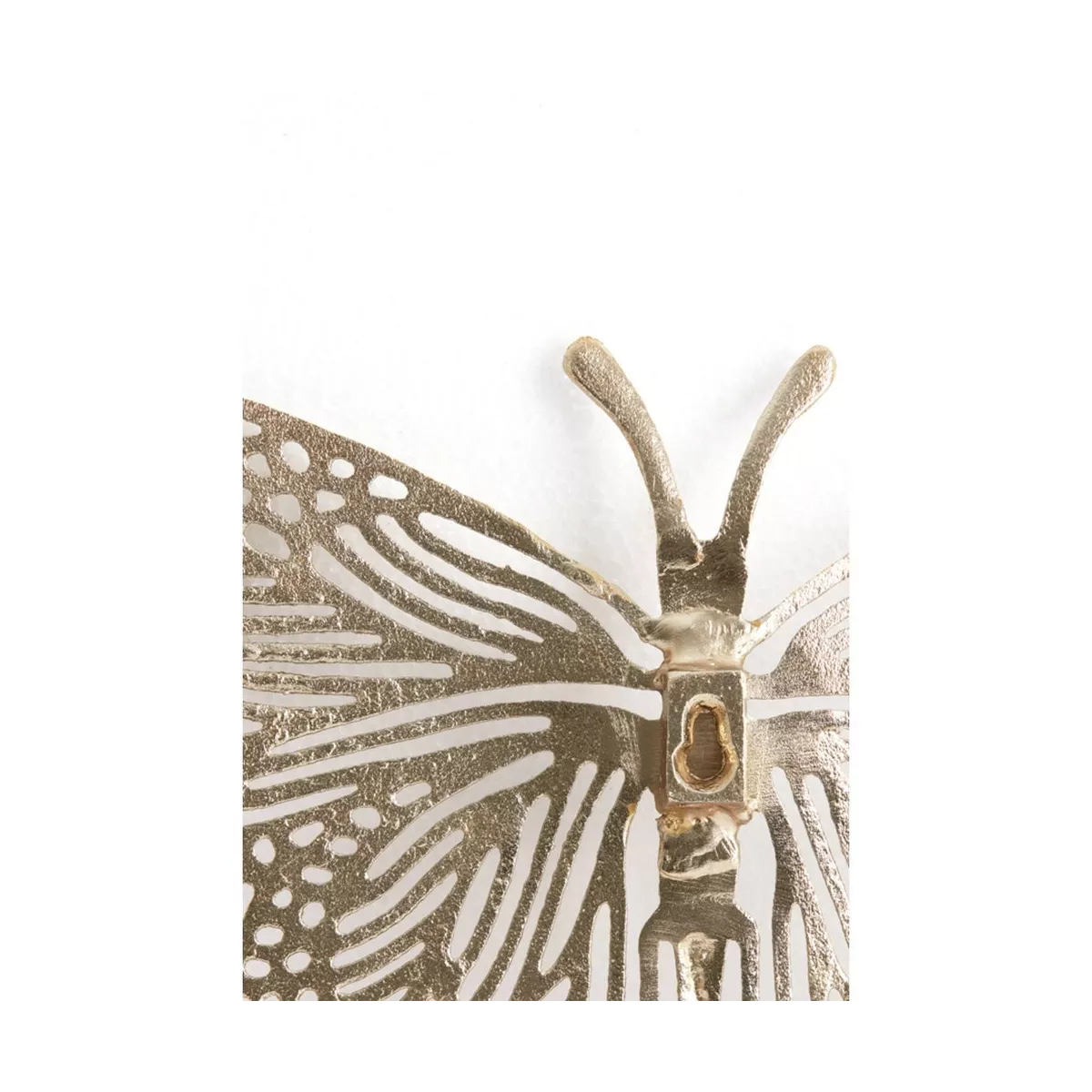Décoration Murale Papillon Doré 26x16