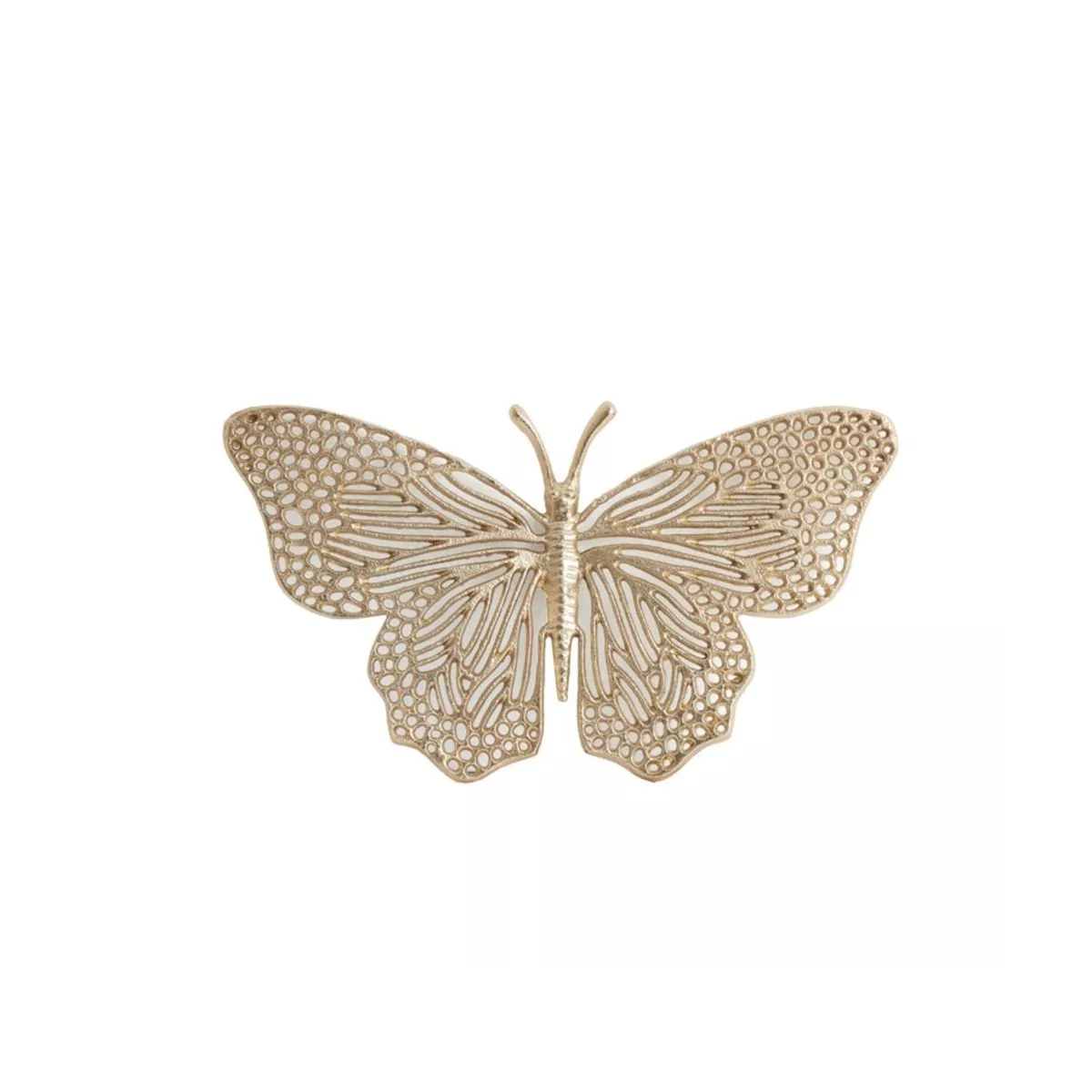 Décoration Murale Papillon Doré 39x25