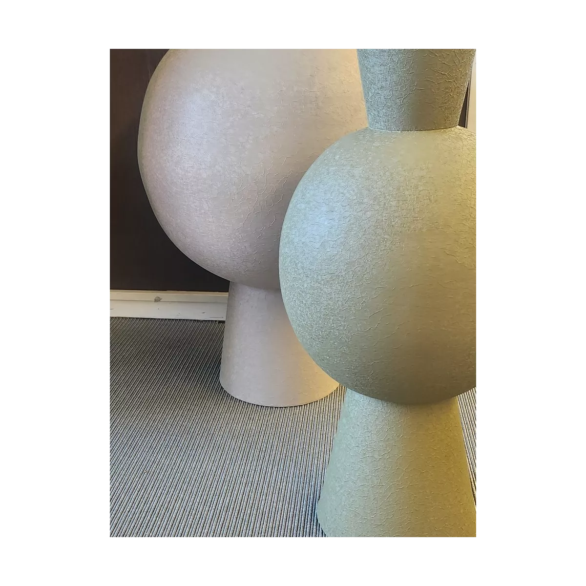 Vase Chedi Olive Fer H.83