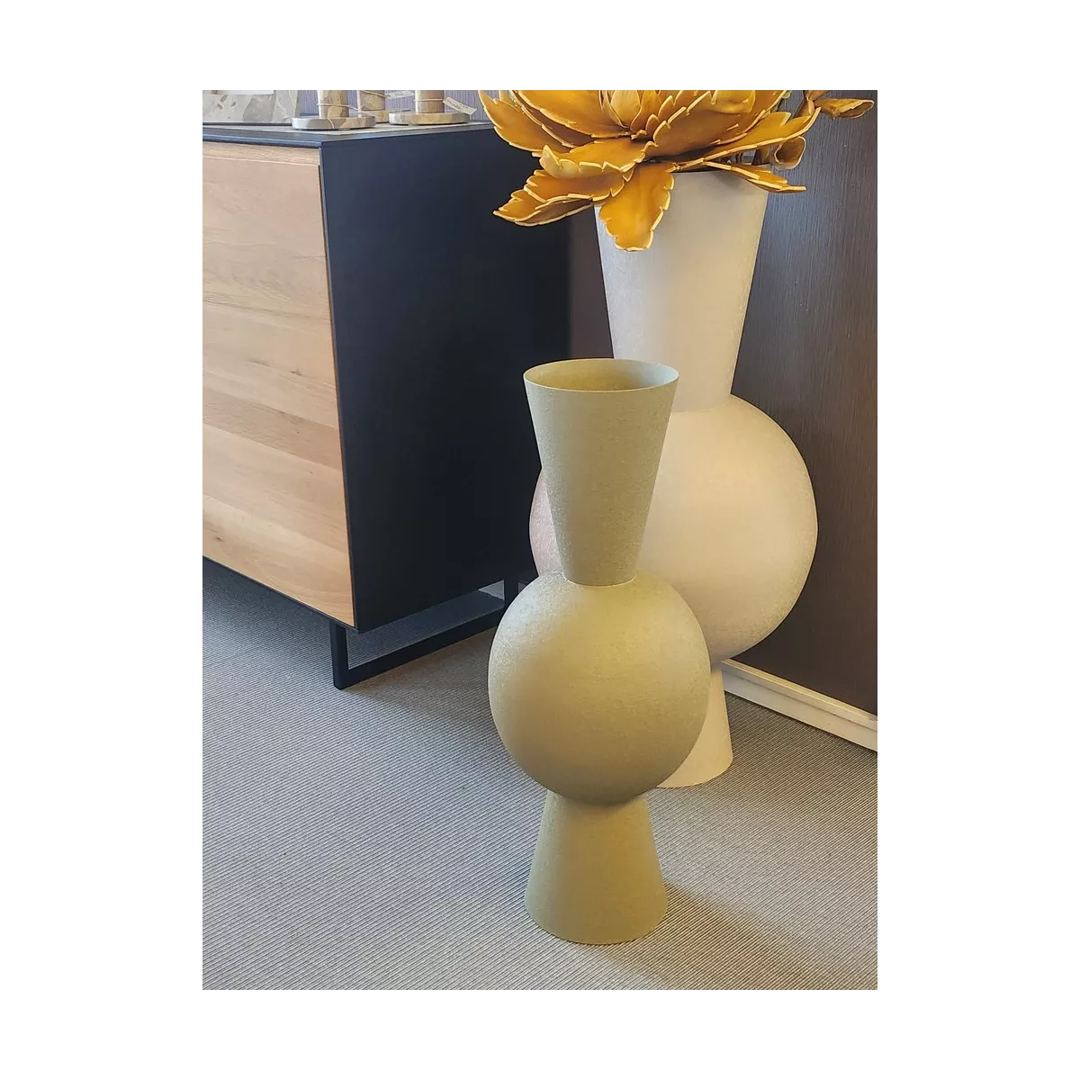 Vase Chedi Olive Fer H.83