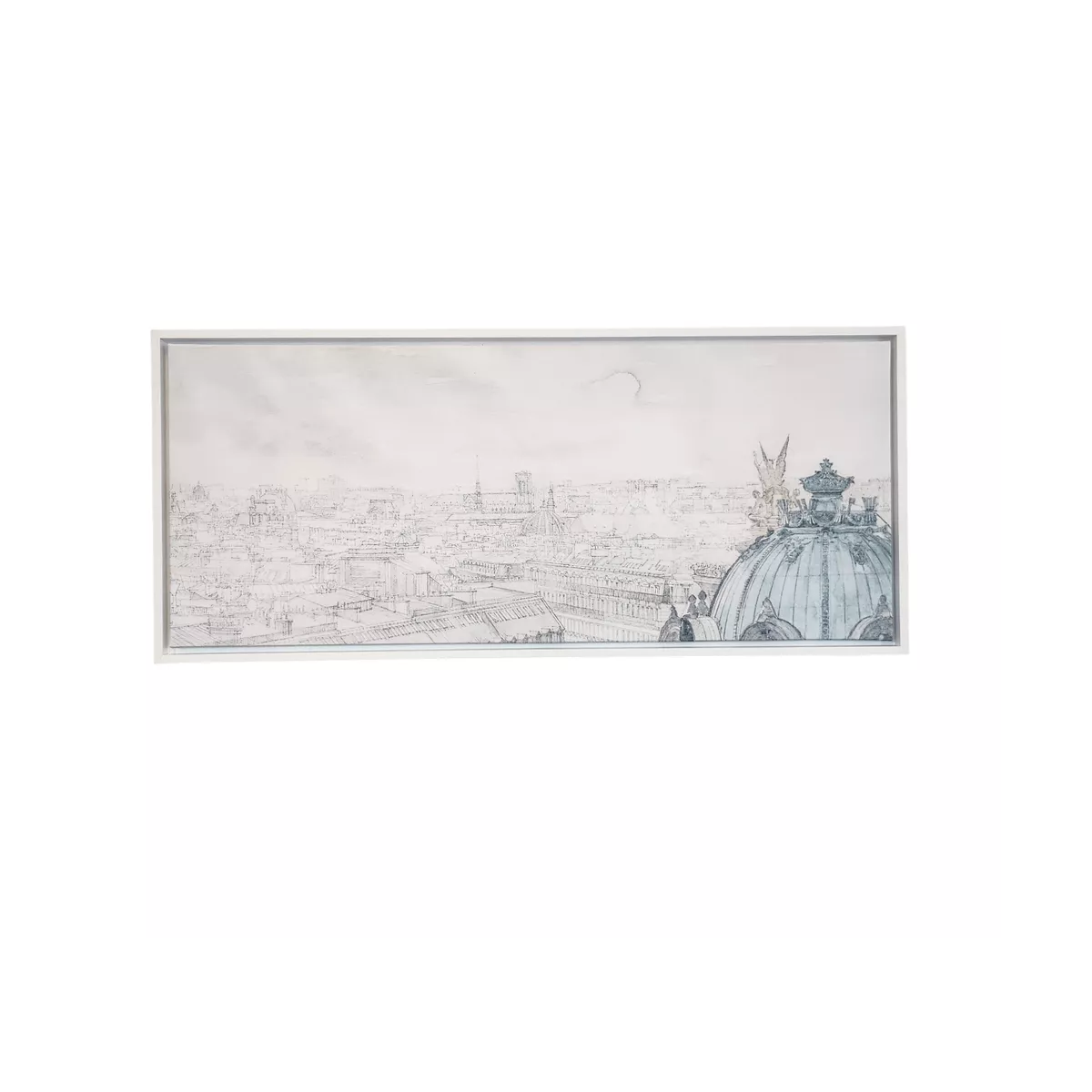 Tableau Toits de Paris I 120x50