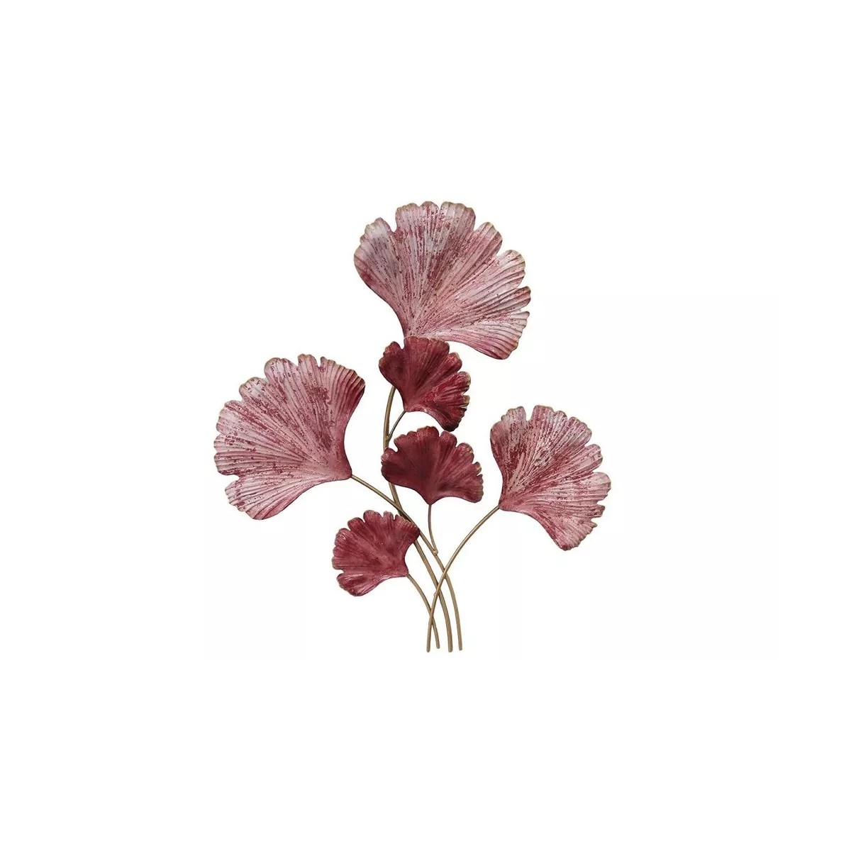 Déco Murale Feuillage Rose 40x50