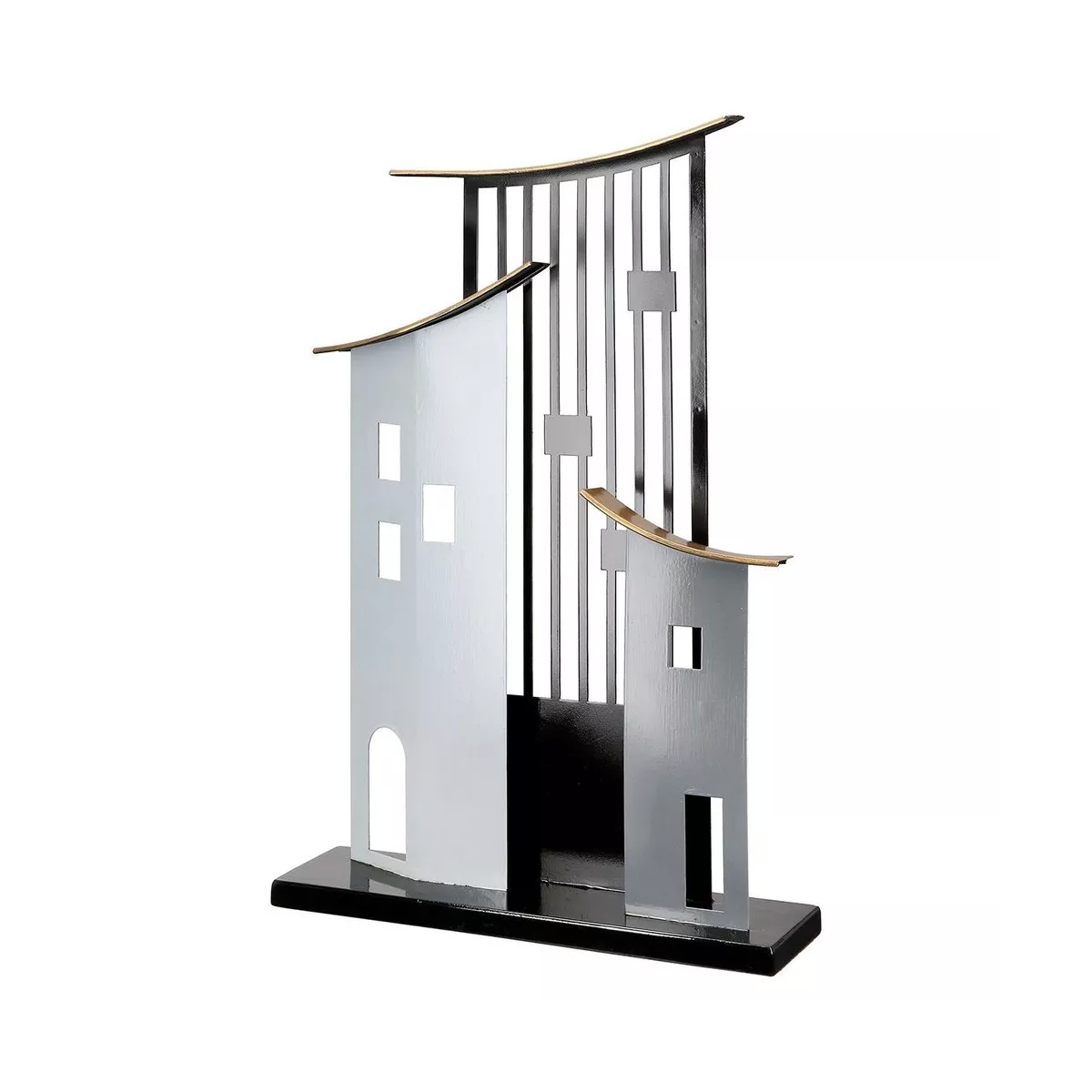 Figurine Maisons en métal H.48