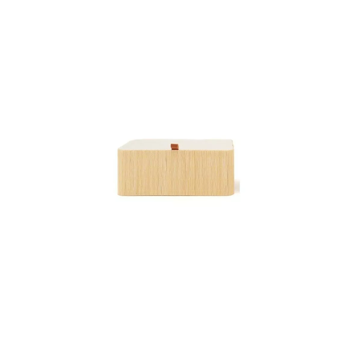 Boite Bambou Idia rectangle 23x13