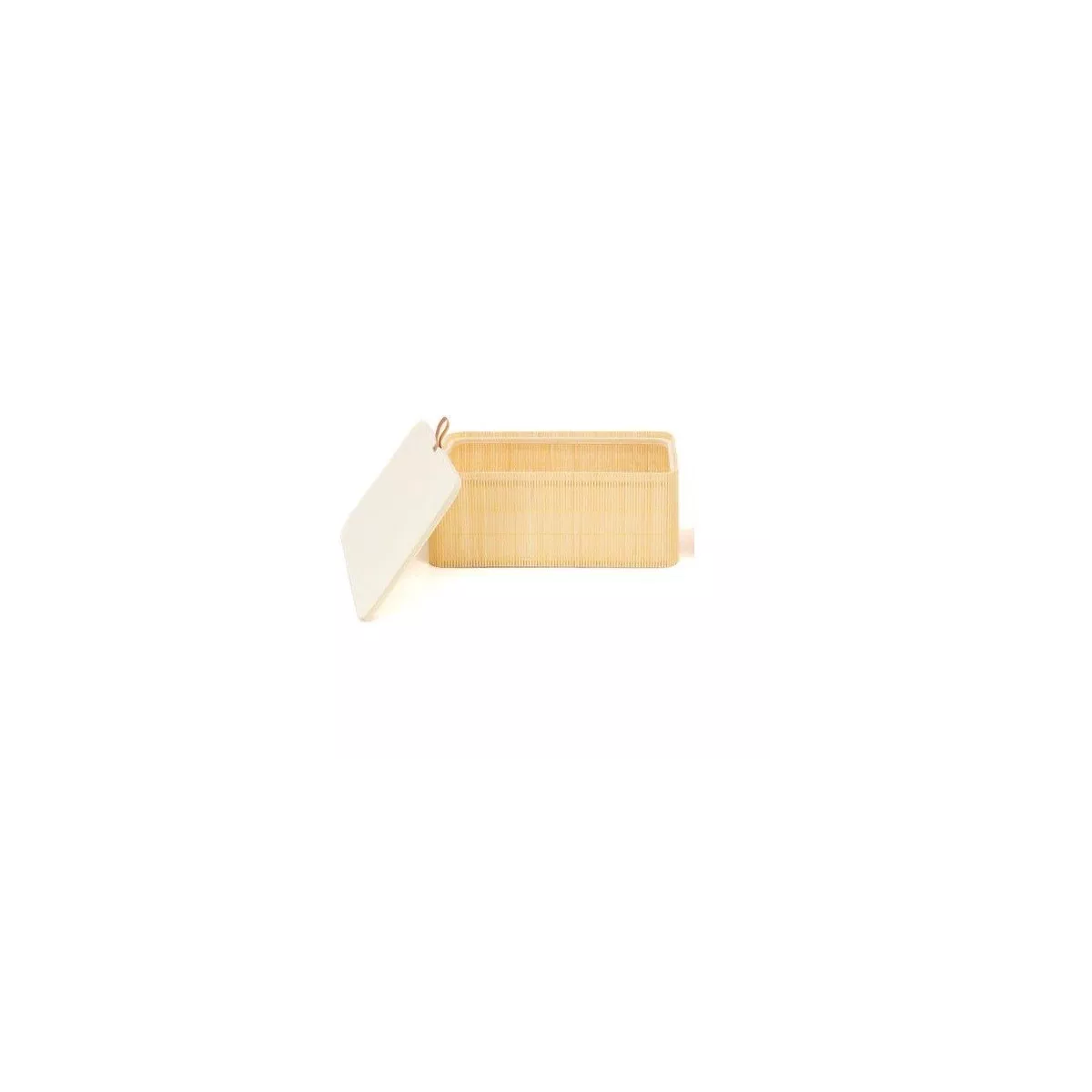 Boite Bambou Idia rectangle 26x16