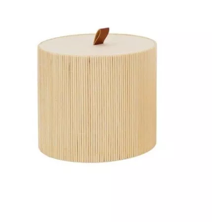 Boite Bambou Idia ronde 