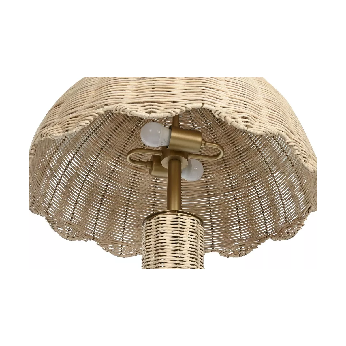 Lampadaire en Rotin Tressé h165