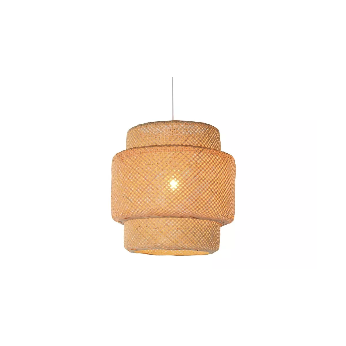 Suspension 3 Niveaux en Bambou  50x57