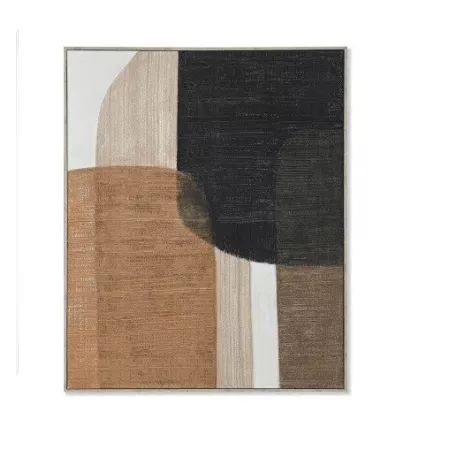 Tableau Jute Abstrait 2 83x123