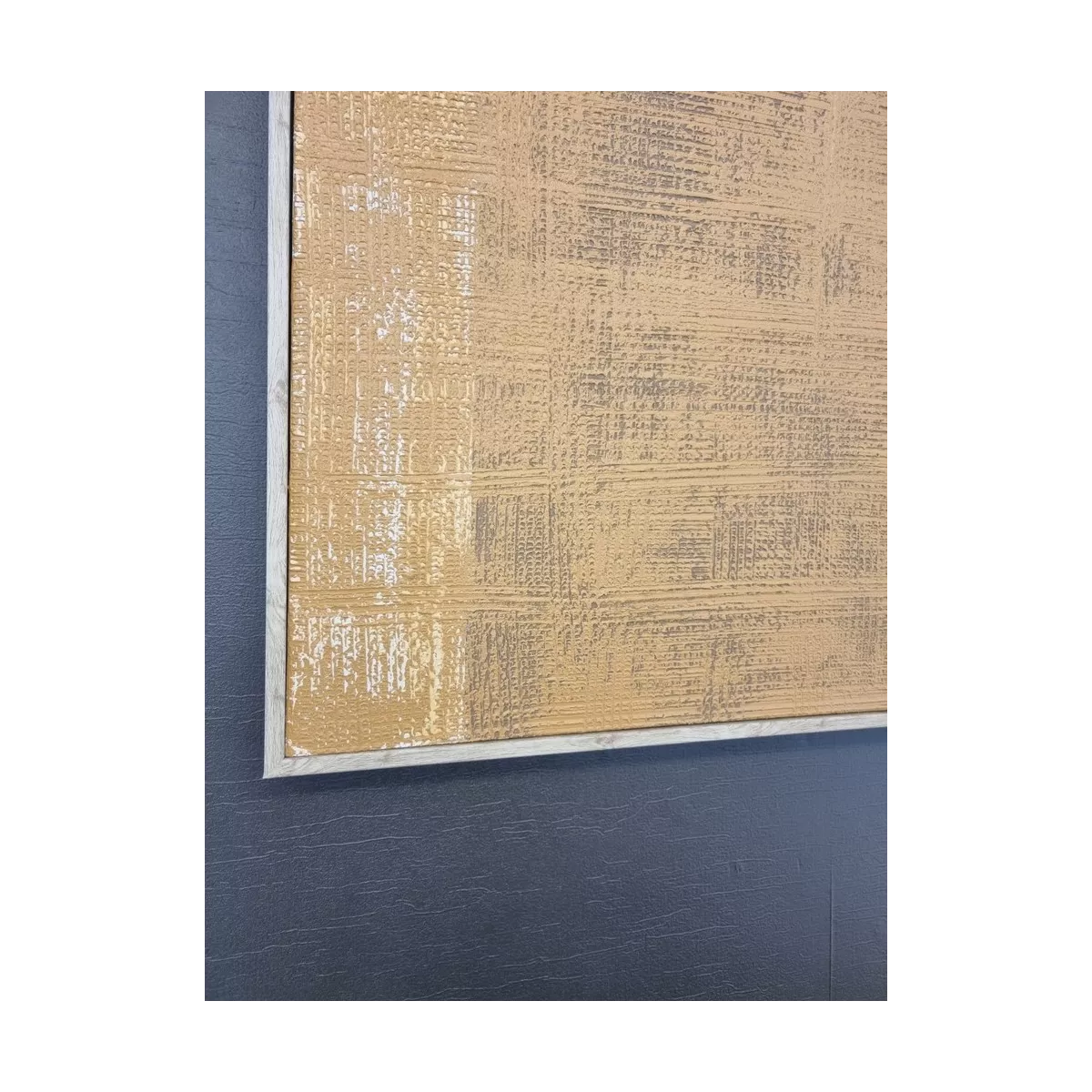 Tableau Jute Abstrait 2 83x103