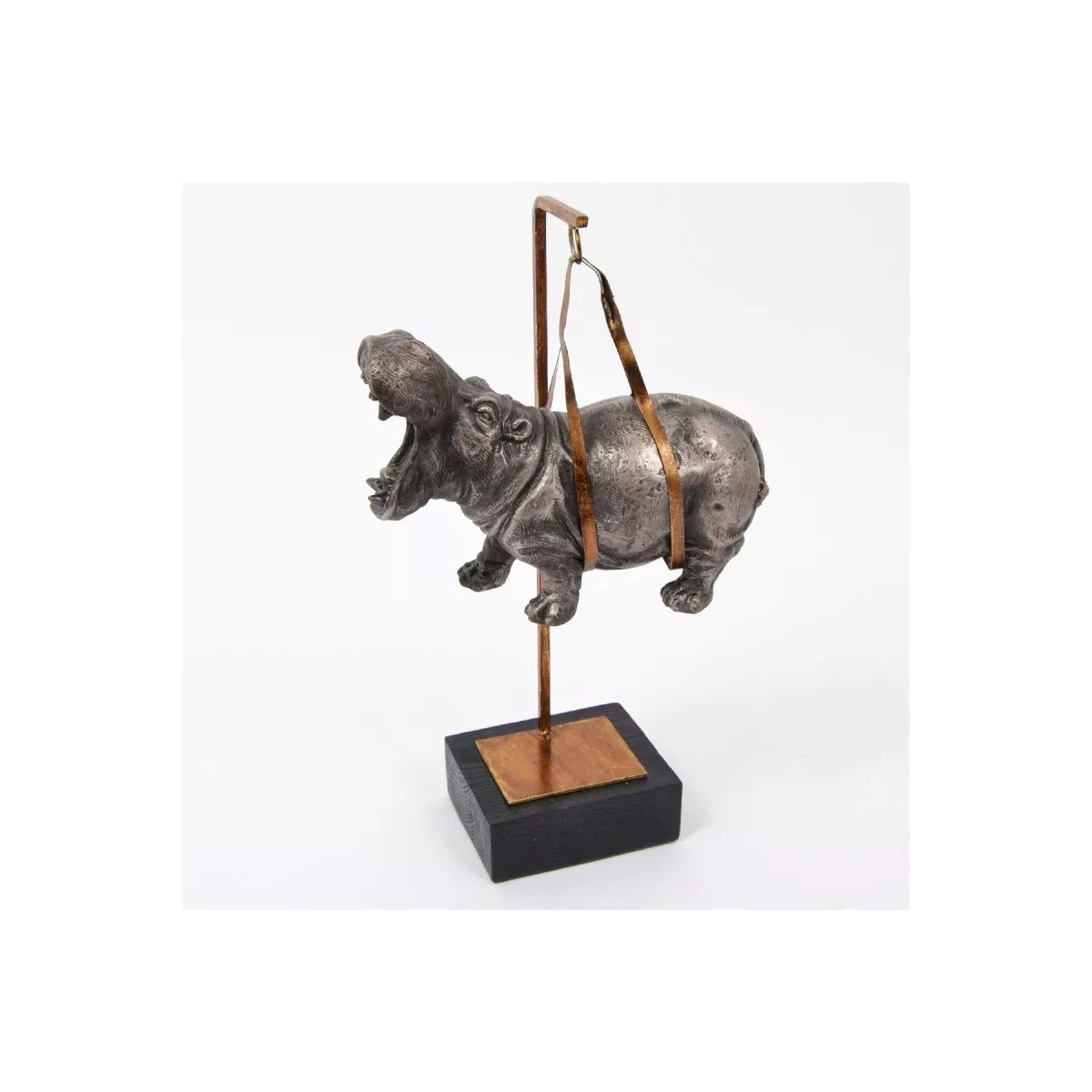 Hippopotame en suspension