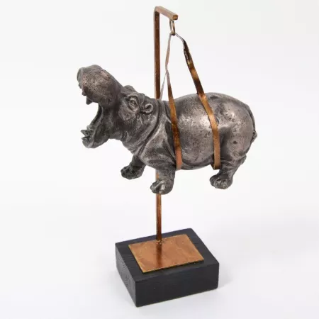 Famille Eléphants en suspension