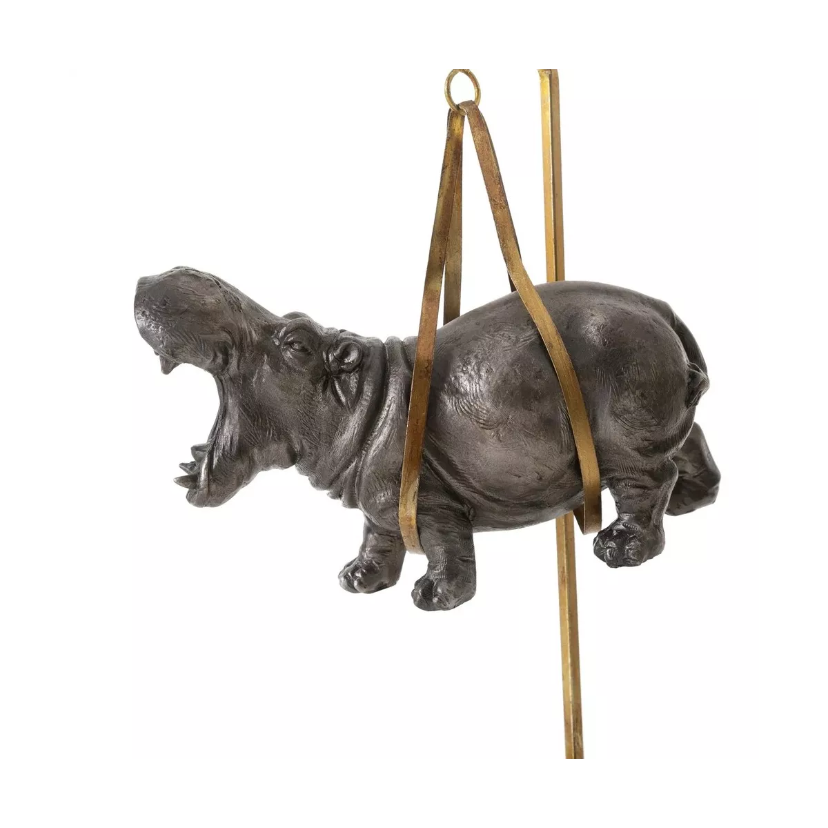 Hippopotame en suspension