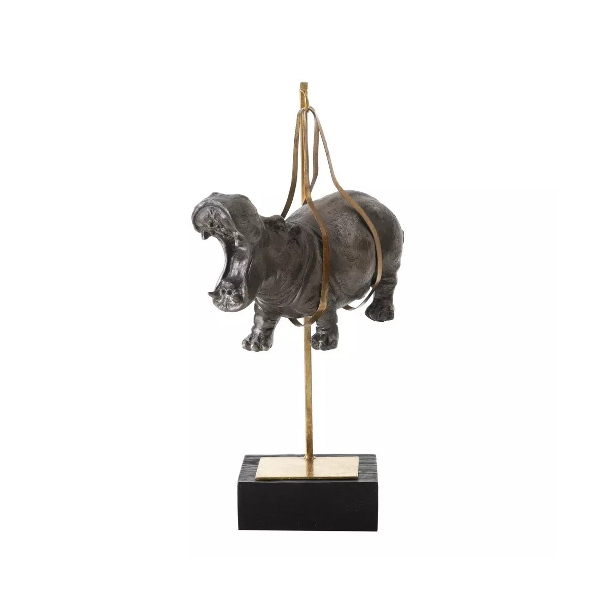Hippopotame en suspension