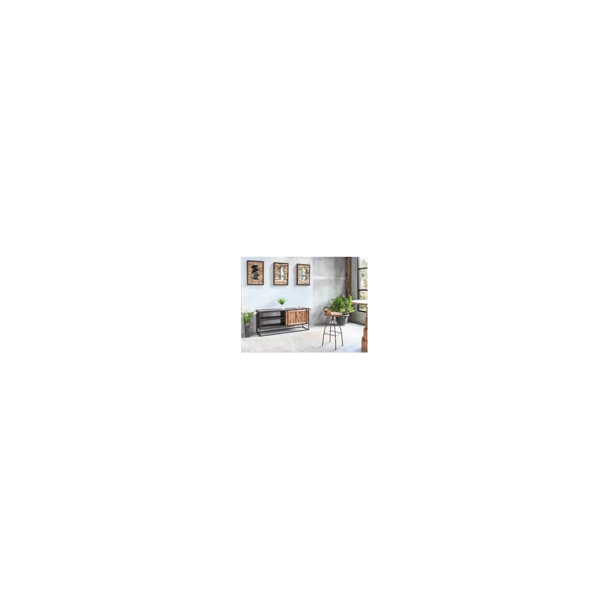 Miroir Bois Flotté Cambria 50x70