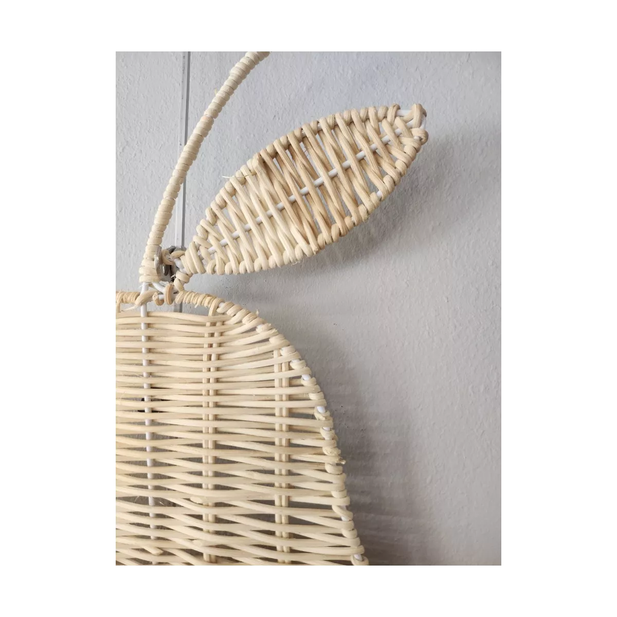 Panier Mural Poire Naturel 33x55