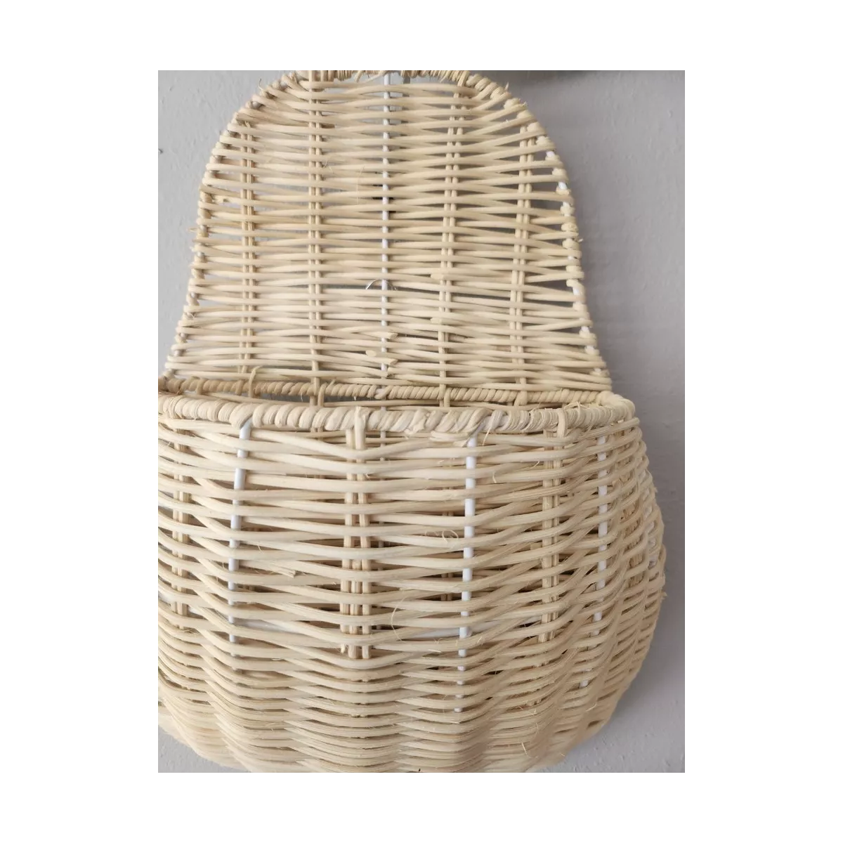 Panier Mural Poire Naturel 33x55