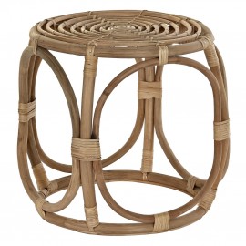 Pouf Mindi en Rotin