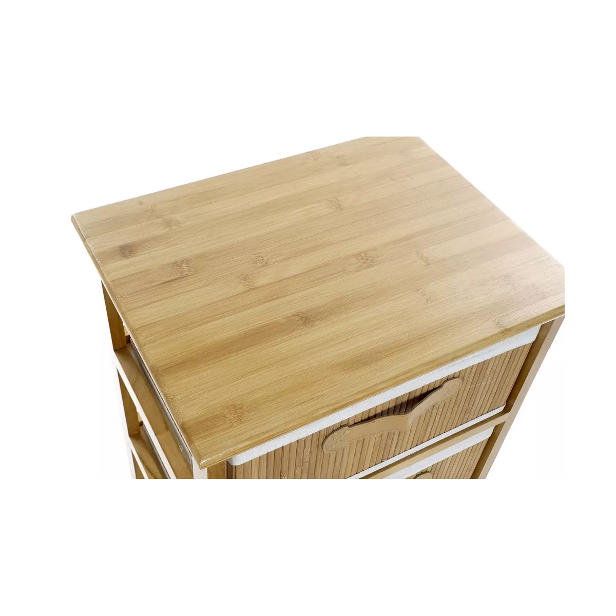 Meuble rangement Bambou 4 tiroirs