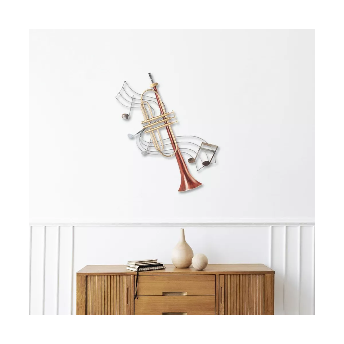 Déco Murale Musique Trompette