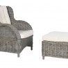 Fauteuil Torino Rotin Kubu