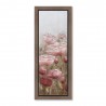 Tableau Fleurs Roses 53x133cm