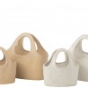 Vase Sac à main Roma Blanc