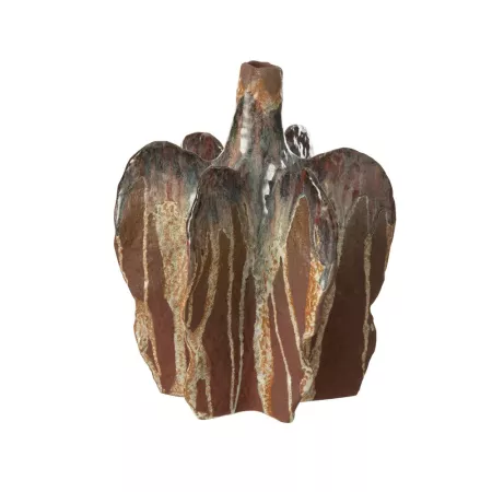 Vase Nagas Rouille H.30cm