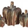 Vase Nagas Rouille H.30cm