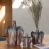 Vase Nagas Rouille H.30cm
