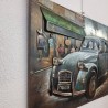 Tableau Métal 2CV 120X80