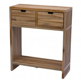 Console Teck Calopsite 80 cm