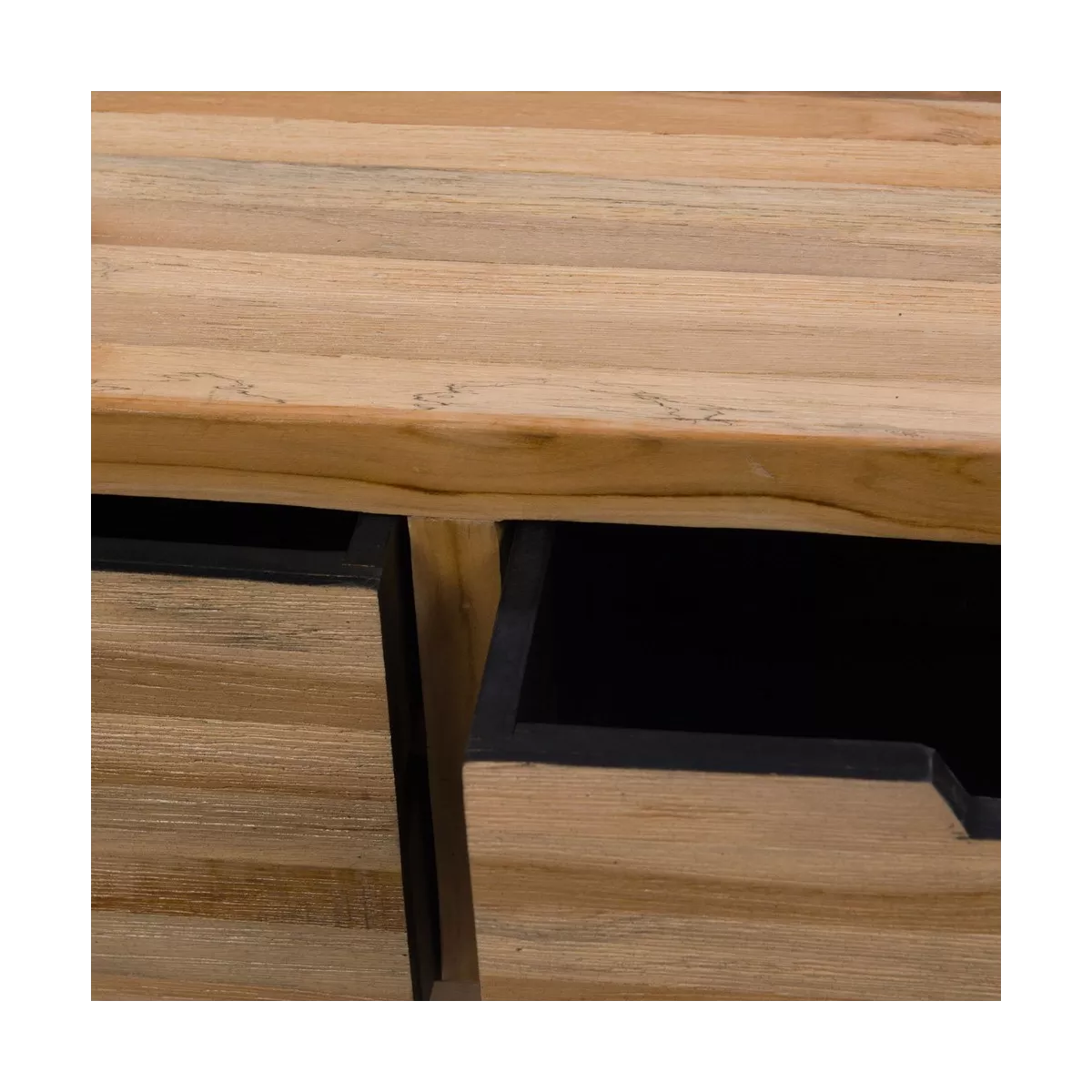 Console Teck Calopsite 70 cm