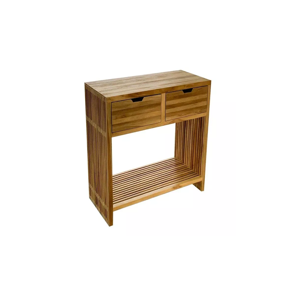 Console Teck Calopsite 70 cm