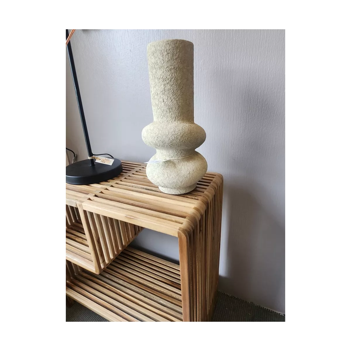 Console Teck Calopsite 60 cm