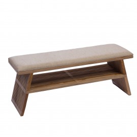 Banc Calopsite Teck 110cm