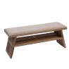 Banc Calopsite Teck 110cm