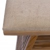 Banc Calopsite Teck 110cm